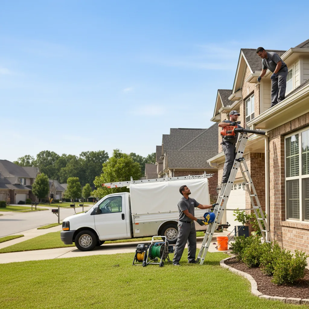 Home Gutter Service in Greenville, SC near me